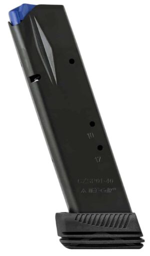Mec-Gar MGCZ4014DPS CZ  14rd 40 S&W, Fits CZ Shadow/Shadow 2/85B/75B/SP-01 Black