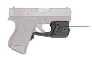 Crimson Trace Laserguard Pro green laser and 150-lumen white light for Glock 42/43/43X/48
