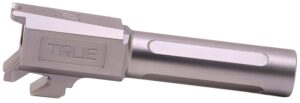 True Precision Inc TPSHCBX Springfield  9mm Luger 3.10" Fluted Satin Stainless Steel, Fits Springfield Hellcat