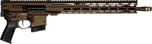 CMMG DISSENT MK4 AR pistol 16.10-inch brown CMMG Zeroed muzzle brake folding stock