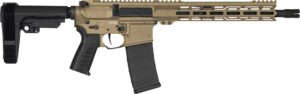 CMMG Banshee MK4 .300 Blackout 12.5 inch pistol in coyote tan with 7 inch M-LOK handguard