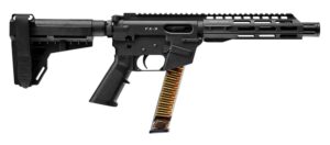 Freedom Ordnance FX9P10 9mm AR-style pistol with 10-inch barrel in black