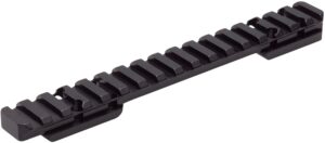 Browning 12522 Picatinny Rail  Matte Black Aluminum Fits X-Bolt Long Action 20 MOA