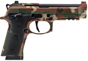 Beretta 92XI American Combat 9mm 4.7in 15rd BDU camo right-side view