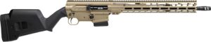 CMMG Dissent BR4 rifle with 16.10-inch threaded barrel and Magpul SGA black synthetic stock