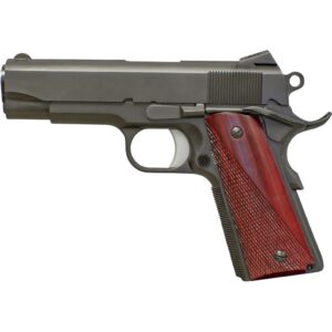 Fusion Firearms 1911 Combat Commander 9mm 4.25in matte black with red cocobolo grips