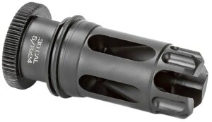 Griffin Armament DLFC30C5824 Dual-Lok flash compensator 30/7.62mm 5/8x24