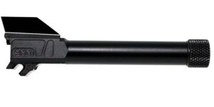 Faxon Firearms 365A910NXNOQ-T Duty Series  9mm Luger Threaded Black Nitride Chrome Moly Vanadium, Fits Sig P365 XL