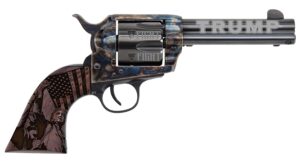 Traditions SAT73002FT 1873 Trump-Fight .45 Long Colt 6-shot revolver with 4.75-inch blued barrel