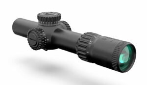 Swampfox Warhorse 1-6x24 FFP riflescope with 34mm tube and Dragoon MIL reticle