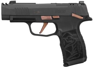 SIG Sauer P365XL ROSE 9mm 3.1in optic-ready pistol with laser-engraved grip