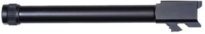 Glock G34 Gen5 threaded 9mm black steel barrel with metal thread protector