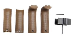 Glock 30870 Dark Earth polymer backstrap and beavertail set