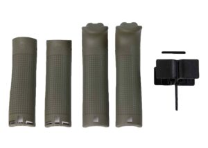 Glock 39841 backstrap and beavertail set in battlefield green polymer