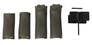 Glock 39844 backstrap and beavertail set in Battlefield Green polymer