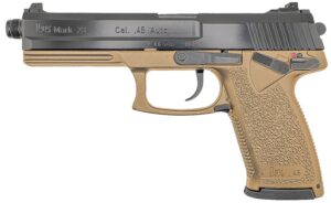 Heckler & Koch Mark 23 .45 ACP FDE 5.87 in threaded barrel