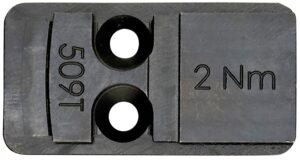 Heckler & Koch VP9 mounting plate P/N 51000792 black steel