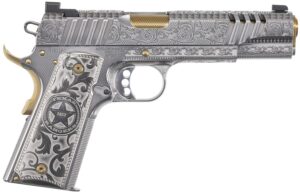 Auto-Ordnance 1911TCAC17 Texas Ranger Special Edition .45 ACP 5-inch pistol with gold accents