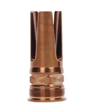 Q LLC 8.6 Blackout flash hider steel 5/8x24 thread 2.13 inch OAL