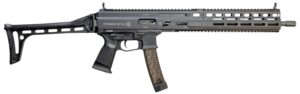 Grand Power Stribog SP9A1 9mm 16in black side-folding stock