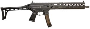 Grand Power Stribog SP9A3 9mm 16-inch carbine with Picatinny rail and side-folding stock
