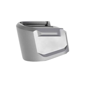 Tyrant CNC TDECHEMAGEX17GREY  Magazine Extension 9mm Fits Springfield Echelon 5rd Grey Aluminum