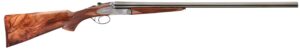 Rizzini BR552 28 Gauge side-by-side shotgun with 26-inch barrels, engraved steel receiver and Turkish walnut pistol-grip stoc