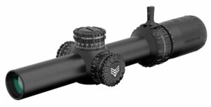 Swampfox Arrowhead 1-10x24 30mm LPVO scope with Guerrilla Dot MOA green reticle
