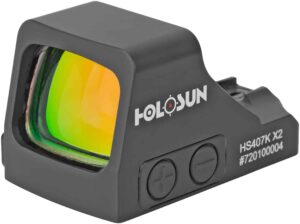 Holosun HE407K-GD-X2 black reflex red dot sight 6 MOA gold dot