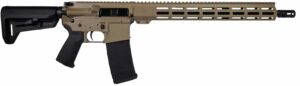 SHARK COAST TACTICAL FDE AR 5.56 NATO 16 inch M-LOK rifle in Flat Dark Earth with Magpul stock