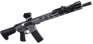 Shark Coast Tactical Grey Night AR-15 bundle 5.56 16in with Vortex red dot