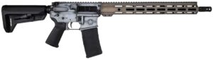 SHARK COAST A-10 Warthog 5.56 NATO 16 inch M-LOK rifle in distressed grey finish