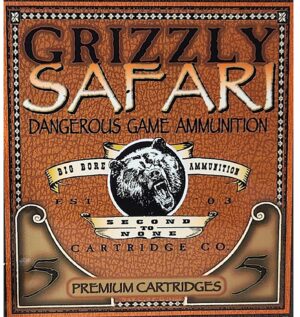 Grizzly Ammo GC458WM5   458WinMag 500gr Solid Brass 5 Per Box/10 Case