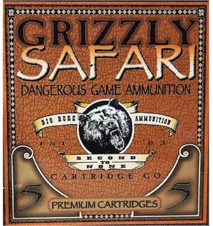 Grizzly Ammo GC45RG5   450Rigby 500gr Solid Brass 5 Per Box/10 Case