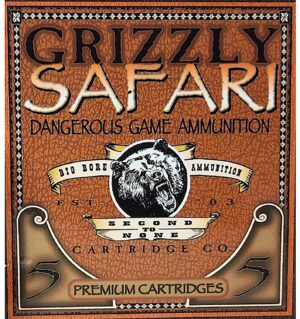 Grizzly Ammo GC47NE1   470NitroExpress 500gr Triple Shock X 5 Per Box/10 Case