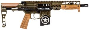 BATTLE ARMS DEVELOPMENT Tanker 300P 7.5in .300 AAC Blackout pistol with walnut furniture