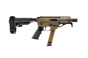 Freedom Ordnance FX9P 9mm pistol 4 inch barrel SBA3 Flat Dark Earth