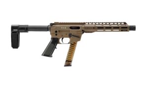Freedom Ordnance FX9P 9mm pistol 10 inch FDE with SB Mini brace