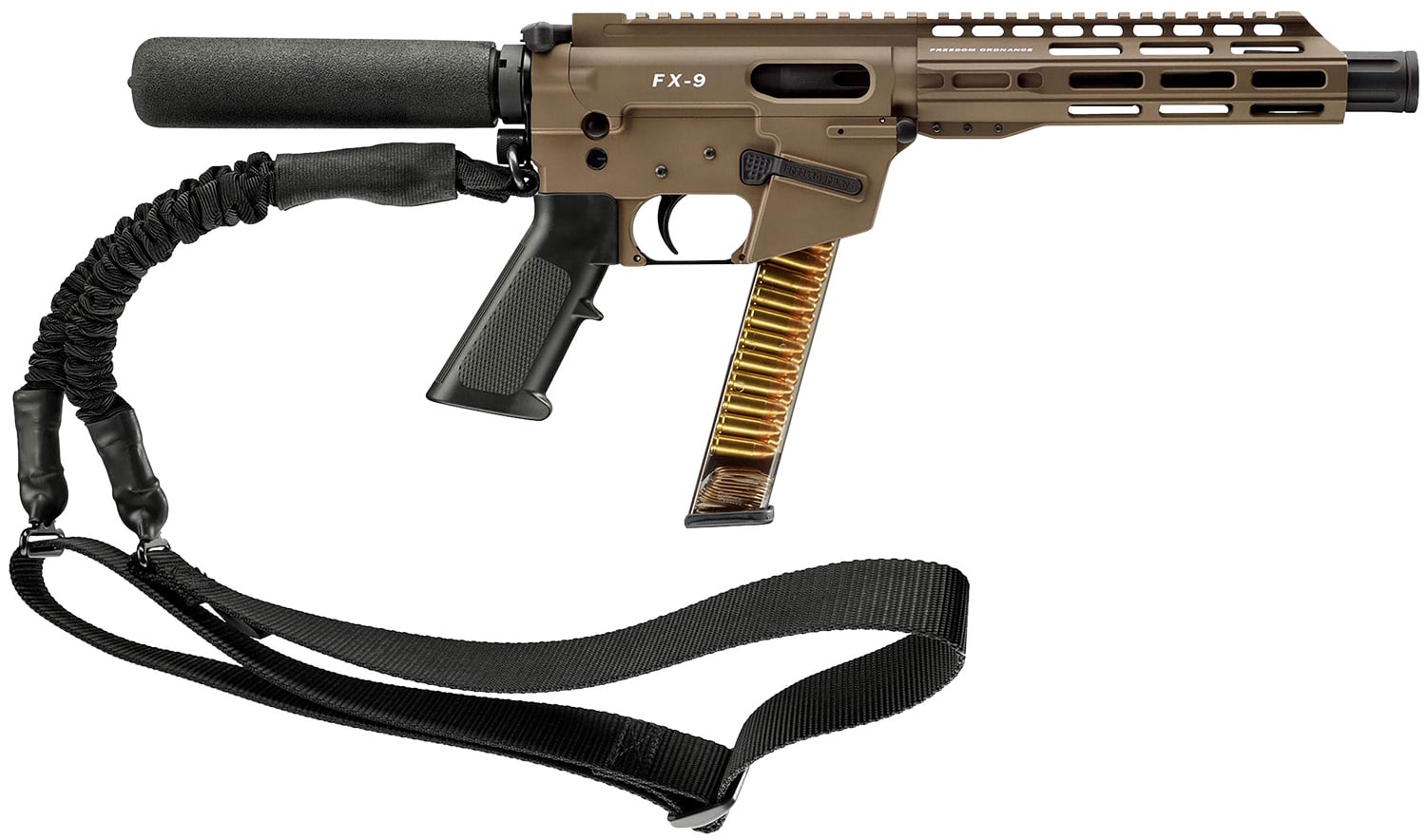 FREEDOM ORDNANCE FX9P8T-FDE | FX9P 9mm 31+1 8"