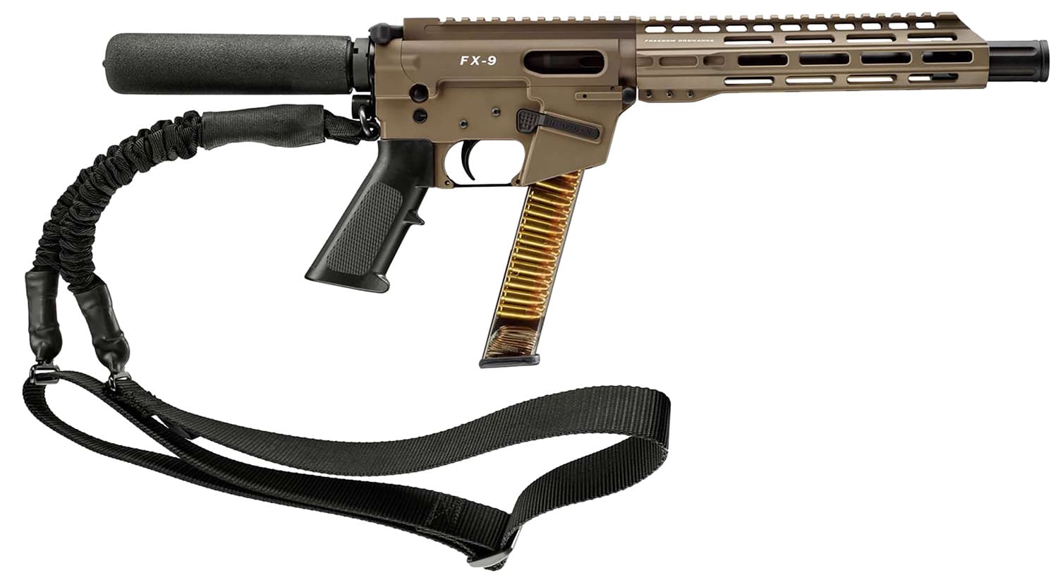 FREEDOM ORDNANCE FX9P10T-FDE | FX-9 9mm 10in