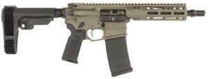 Cobalt Kinetics Pro Lite .300 Blackout rifle with 7.50-inch Melonite barrel, CK Green receiver, and SB Tactical SBA3 brace