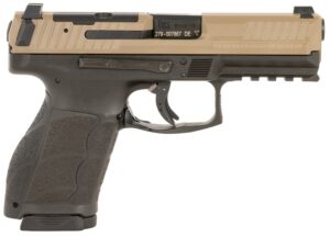 Heckler & Koch VP9A1 K Compact 9mm Luger 4.09-inch barrel brown frame optic-ready slide