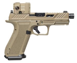 Shadow Systems XR920 SS-3022-AM 9mm pistol in Flat Dark Earth with Aimpoint Acro optic
