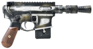 Battle Arms Development BAD-SOLO-BLASTER .22 LR pistol, 5.38-inch barrel, optic-ready slide, wood grip