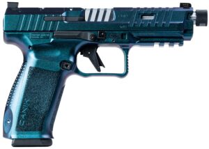 Canik Mete SFT Pro CIA HG8342S-N 9mm pistol with 5-inch barrel and Stingray finish
