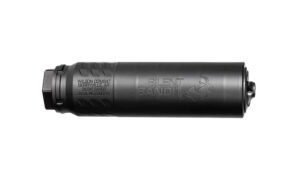 Wilson Combat Silent Bandit silencer .223/5.56 5.76 in Black Armor-Tuff 1/2x28
