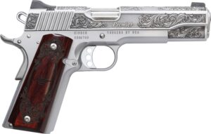 CNC FIREARMS CNCPREMIER45 Kimber 1911 Premier .45 ACP 5" stainless engraved rosewood grips