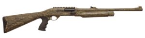 Silver Eagle Arms Alpha 2 12 Gauge semi-auto shotgun with 18.5 inch camo barrel and fixed synthetic stock