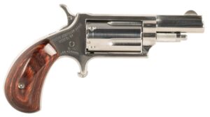 North American Arms 22MDLX .22 Magnum 5-shot polished stainless micro revolver with rosewood grip