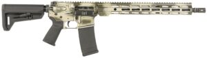 Shark Coast Tactical Anime 15 5.56 NATO 16 inch Threaded M-LOK OD Green rifle